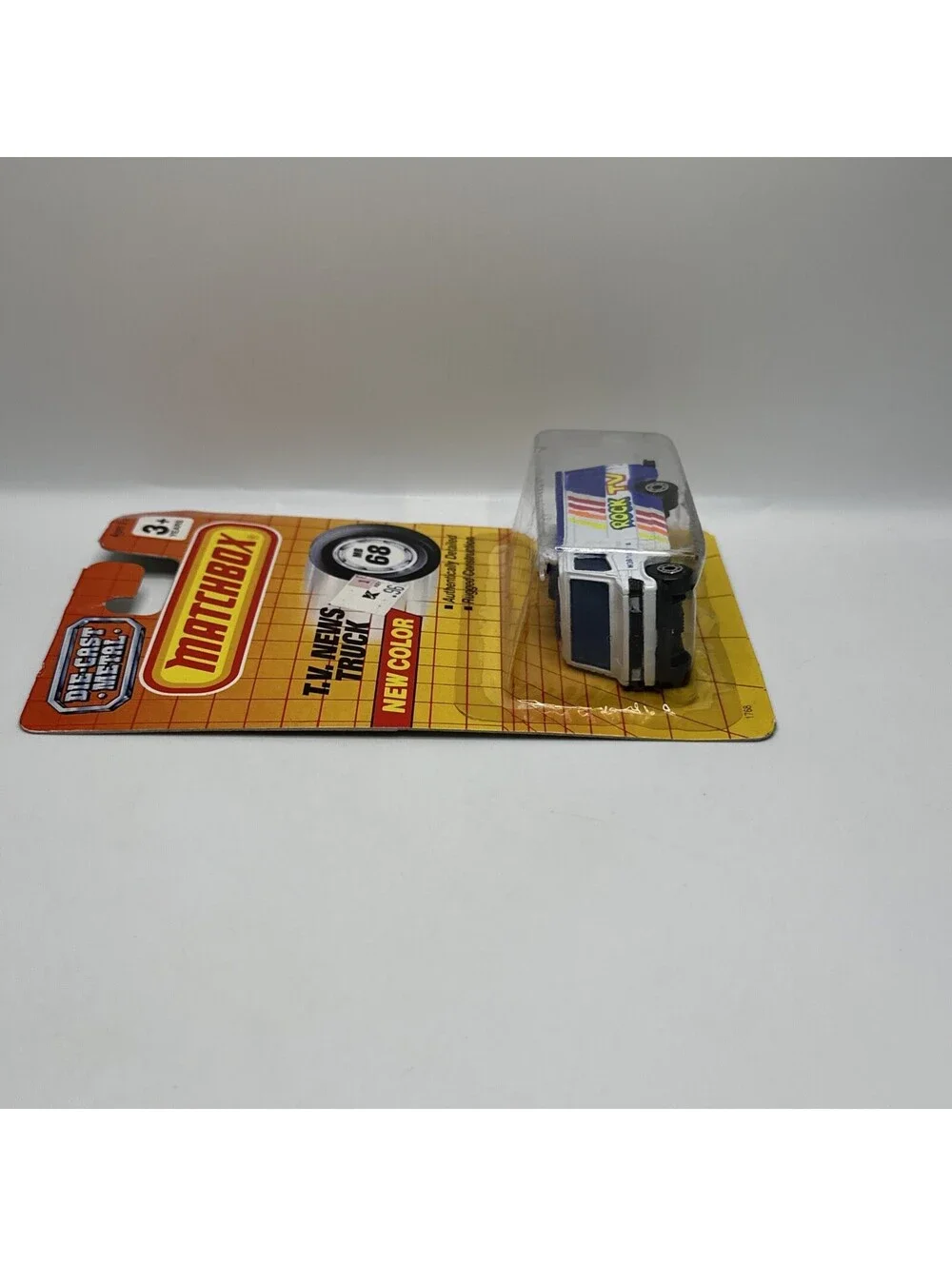 Matchbox MB68 Die-Cast Metal T.V. News Truck ROCK TV Diecast NEW+FAST SHIPPING
